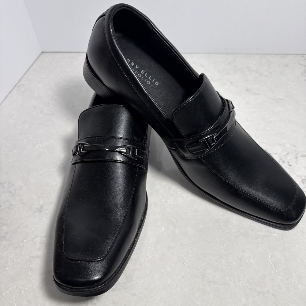 Perry Ellis Men Shoes Portfolio Black Size 13 New